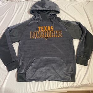 Rivalry Threads Dark Gray Texas Longhorns Hoodie